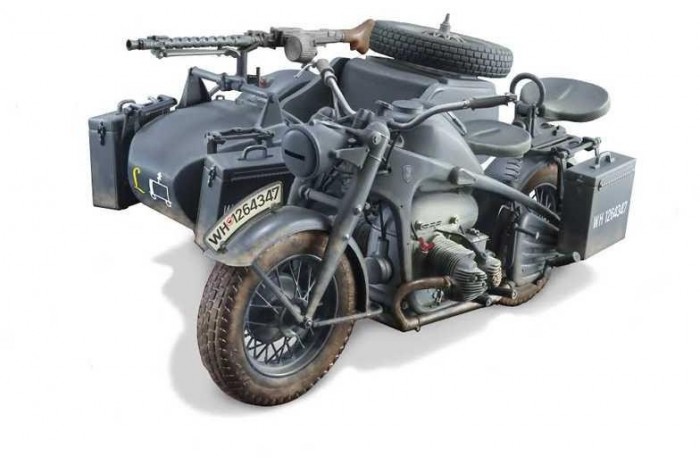 Zundapp KS 750 with sidecar (1:9) - 7406