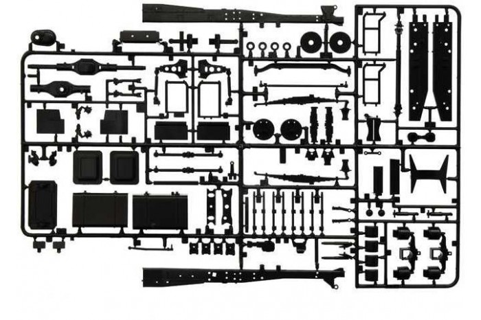 ITALERI 3946 Man F8 19.321 4x2 Maquette Camion 1/24 - JJMstore