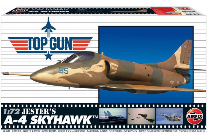 Airfix - Top Gun Jester's A-4 Skyhawk (1:72) - A00501 - MJ Modely.cz