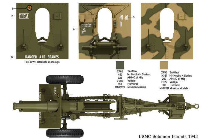 Das Werk - US 155mm Howitzer M1918 (1:35) - 35023 - MJ Modely.cz