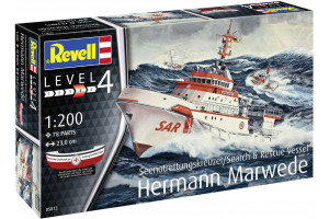 Plastic ModelKit loď 05812 - DGzRS Hermann Marwede (1:200)
