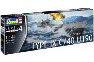 Plastic ModelKit ponorka 05167 - German Submarine Type IX C/40 (U190) (1:144)