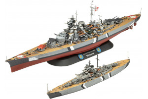 Gift-Set loď 05637 - The Legendary Bismarck (1:700 + 1:1200)